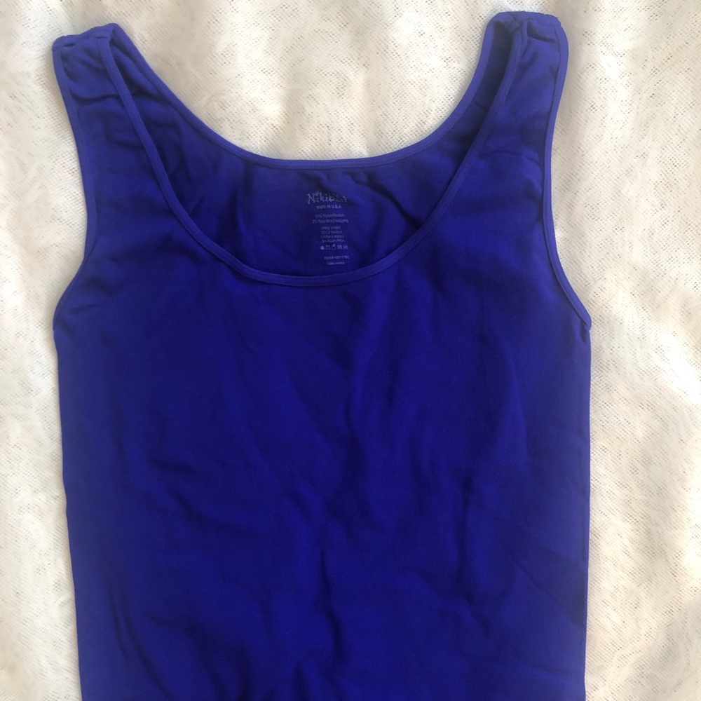 LAST ONE - Blue Bodycon Tank Mini Dress 💙 - Picture 3 of 3